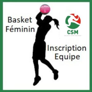 T2D - Inscription Equipe Basket Féminin