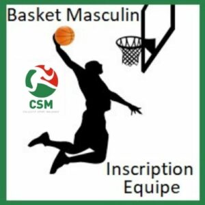T2D - Inscription Equipe Basket masculin