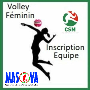 Tournoi Solidarité - Inscription Equipe Volley-ball féminin